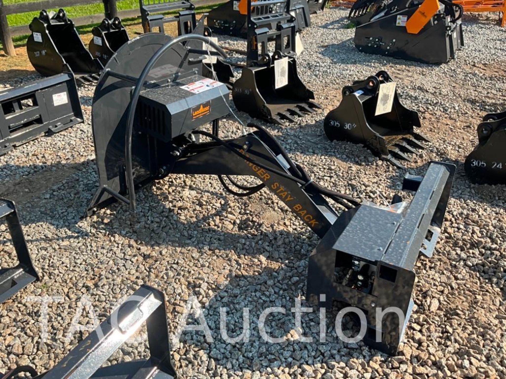 New 2023 LandHonor 42in Articulating Brush Cutter Skid Steer Attachment - Image 3 of 6