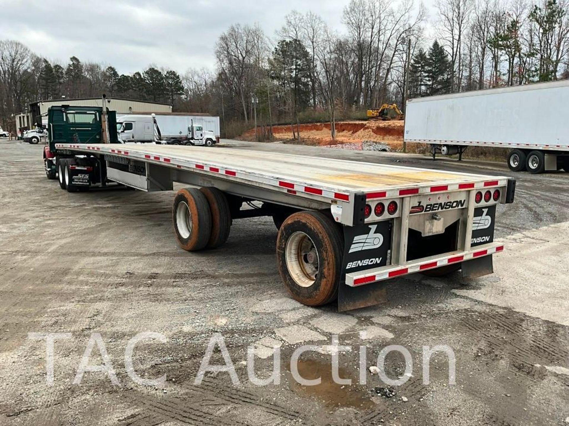 2023 Benson 524 Aluminum 48ft Flatbed Trailer - Image 7 of 33