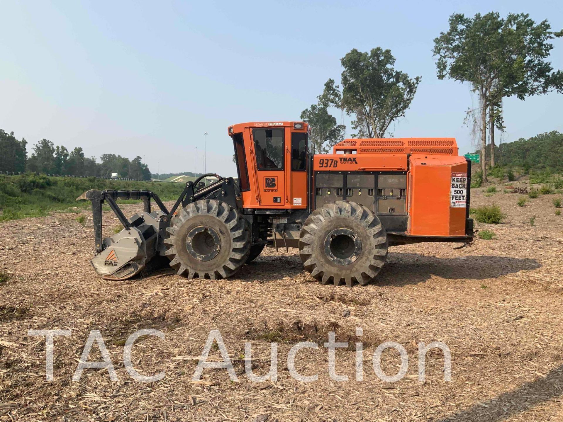 2022 Barko 937B TraxPlus Tractor W/ FAE Mulch Head - Image 7 of 63