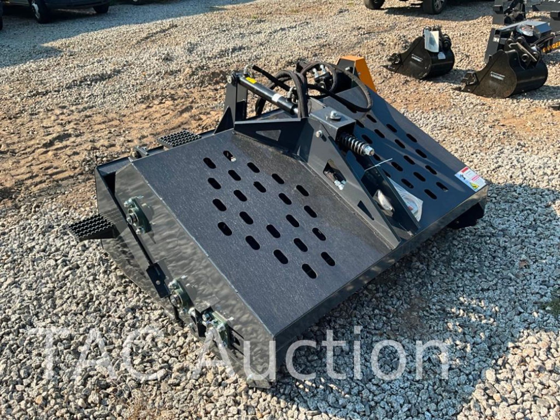 New 2023 LANDHONOR 72in Power Rake Skid Steer Attachment