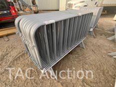 New 20 Piece Diggit Galvanized Construction / Event Site Fence