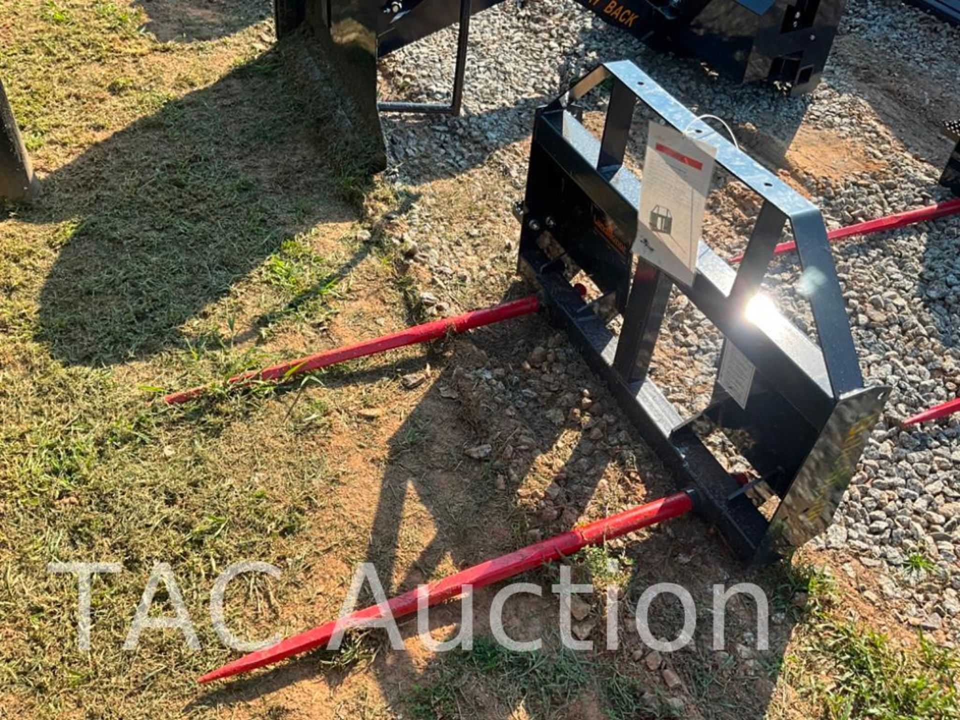 New 2023 LandHonor Bale Spear Skid Steer Attachment - Image 2 of 6