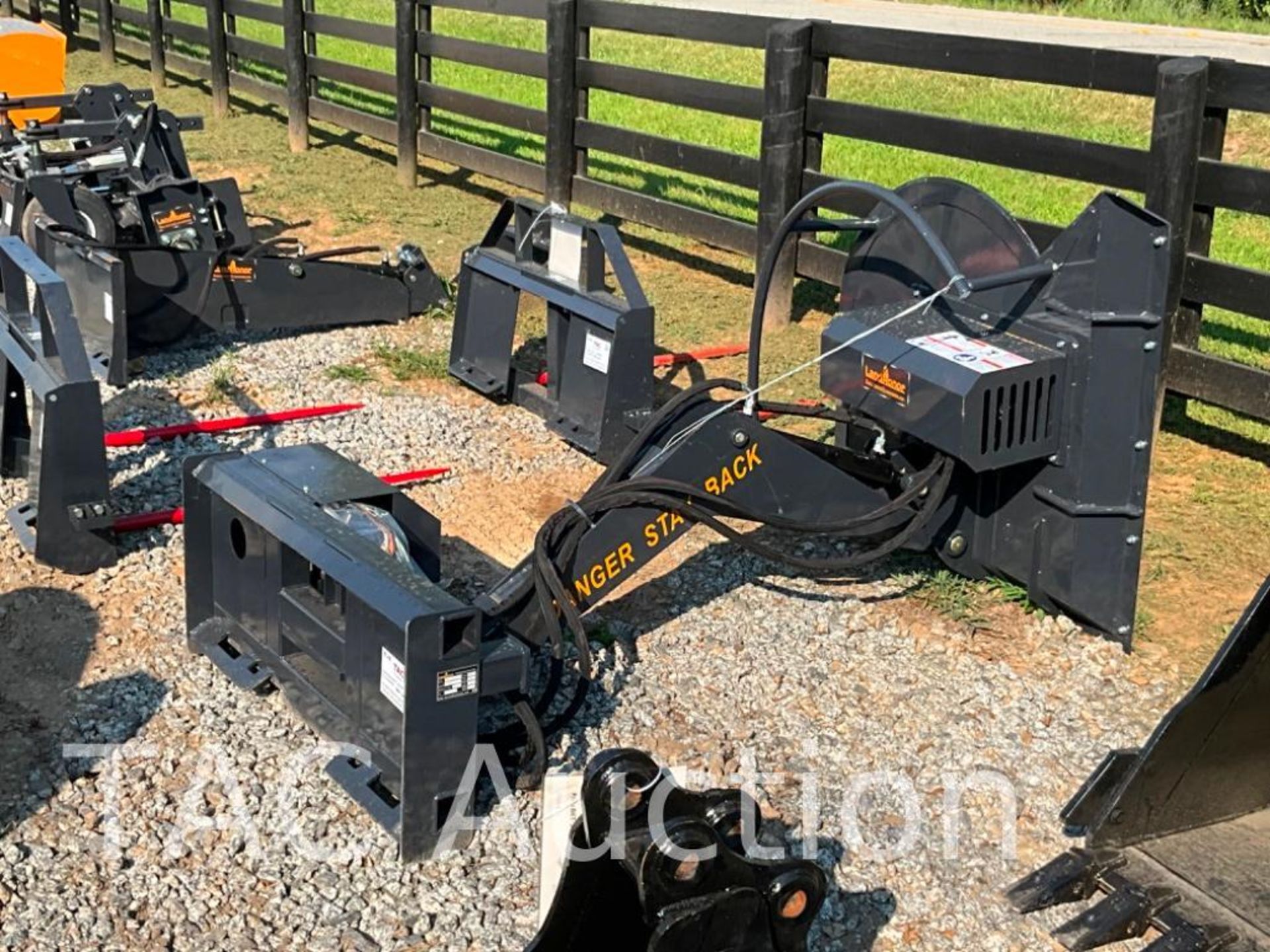 New 2023 LandHonor 42in Articulating Brush Cutter Skid Steer Attachment - Image 2 of 5