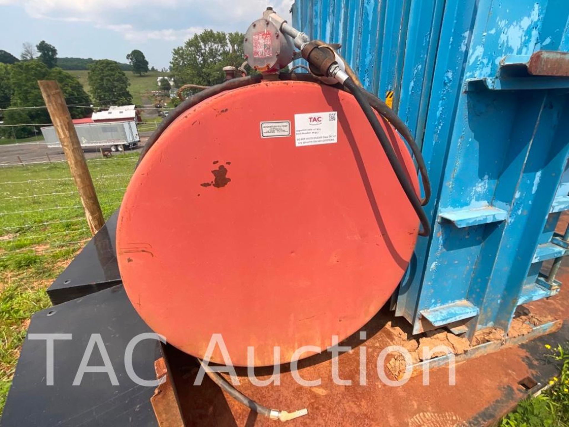 500 Gallon Above Ground Fuel Tank - Image 3 of 8