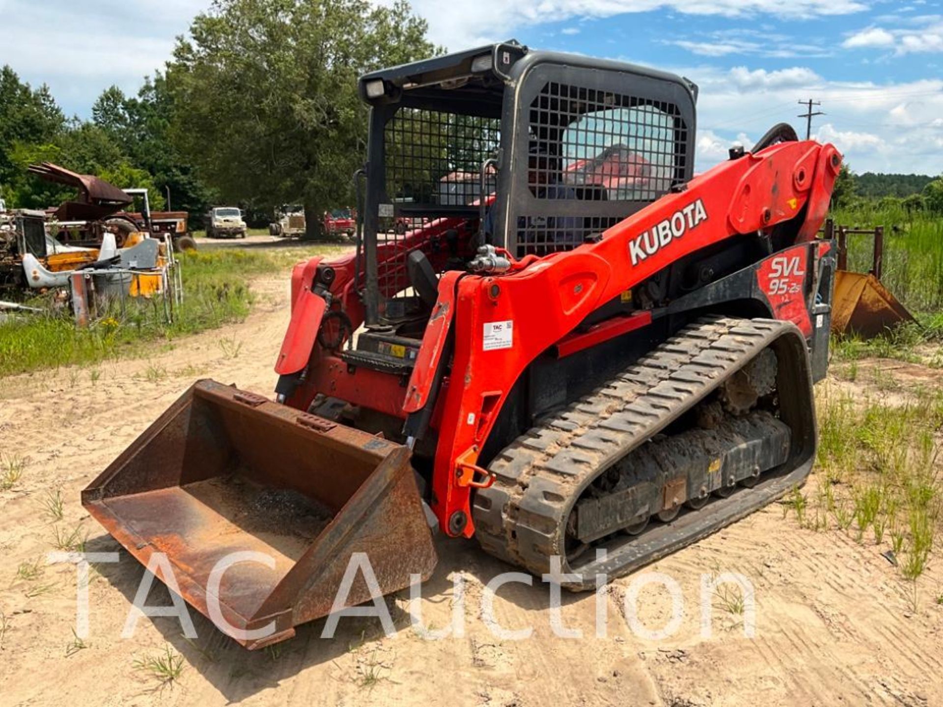 2017 Kubota SVL95-2S Track Skid Steer