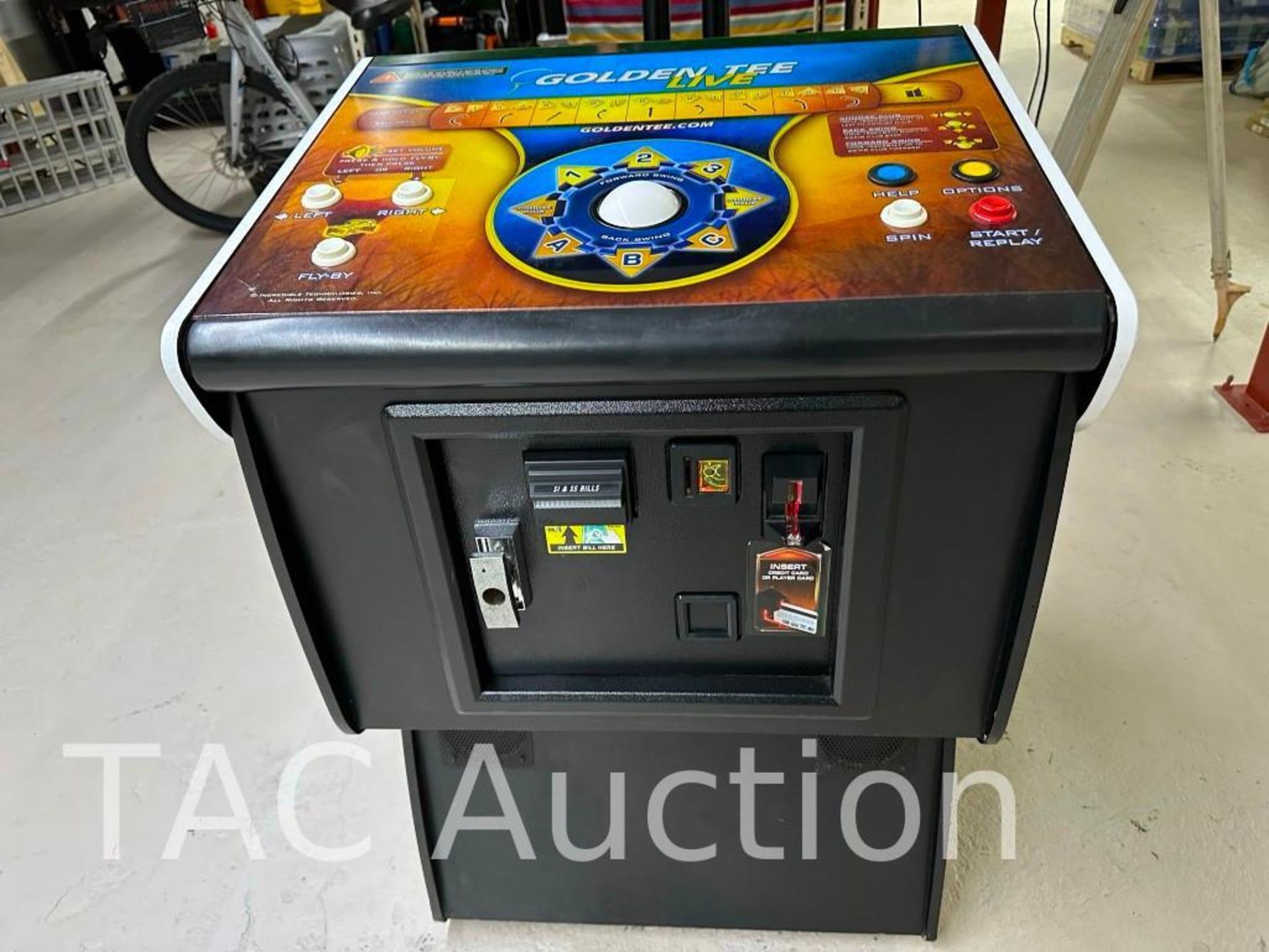 2021 Golden Tee Live Arcade Game W/ 55in TV - Image 4 of 17