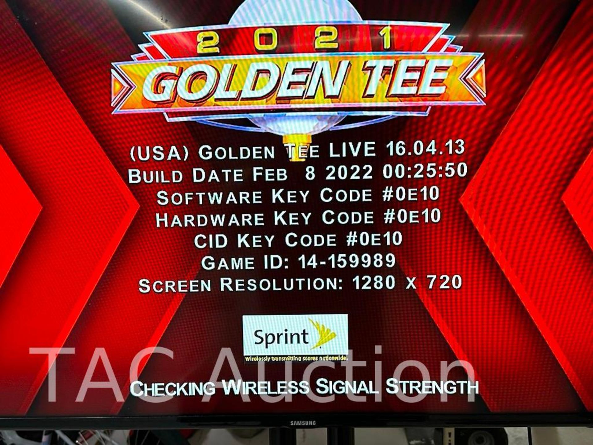 2021 Golden Tee Live Arcade Game W/ 55in TV - Image 15 of 17