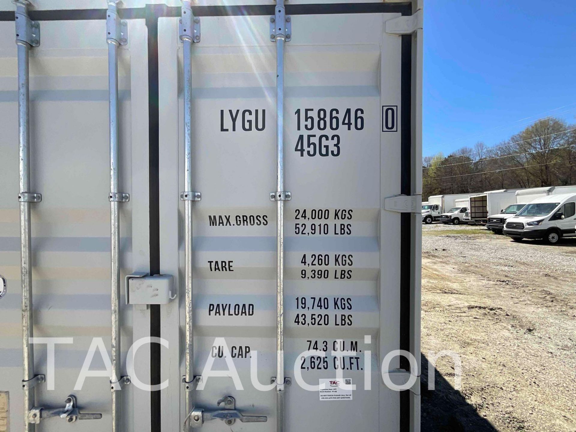 40ft Hi-Cube Shipping Container - Image 9 of 17