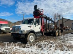 2004 International 7500 6X4 Knuckleboom Truck W/ Grapple