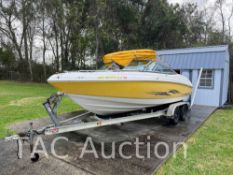 2007 Chaparral SSI 204 22ft Center Console Boat W/ Trailer