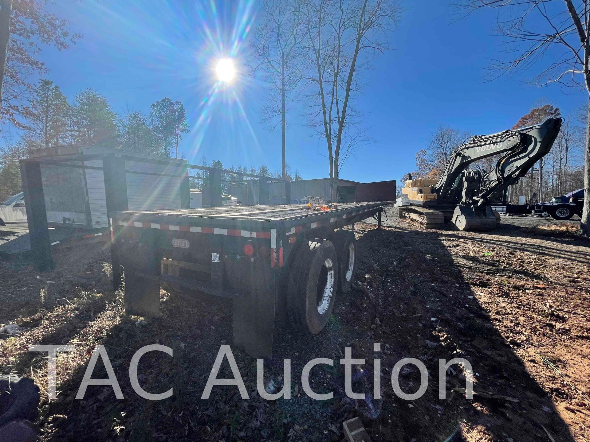 1986 Utility 45ft Flatbed Trailer - Image 8 of 26