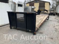 25ft Steel Flatbed W/ Lift Gate