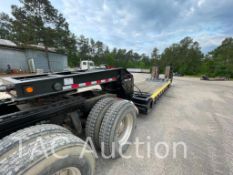 1989 Trail King TK70 RGN Lowboy Trailer W/ Hydraulic Ramps