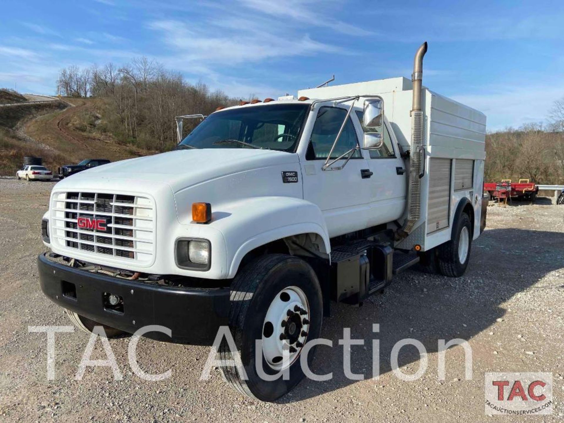 1999 GMC 7500 Crew Cab Utility Truck