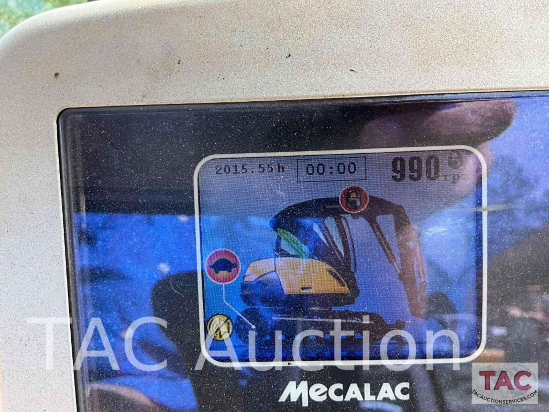2017 Mecalac 8MCR Mini Excavator W/4 Attachments - Image 20 of 39