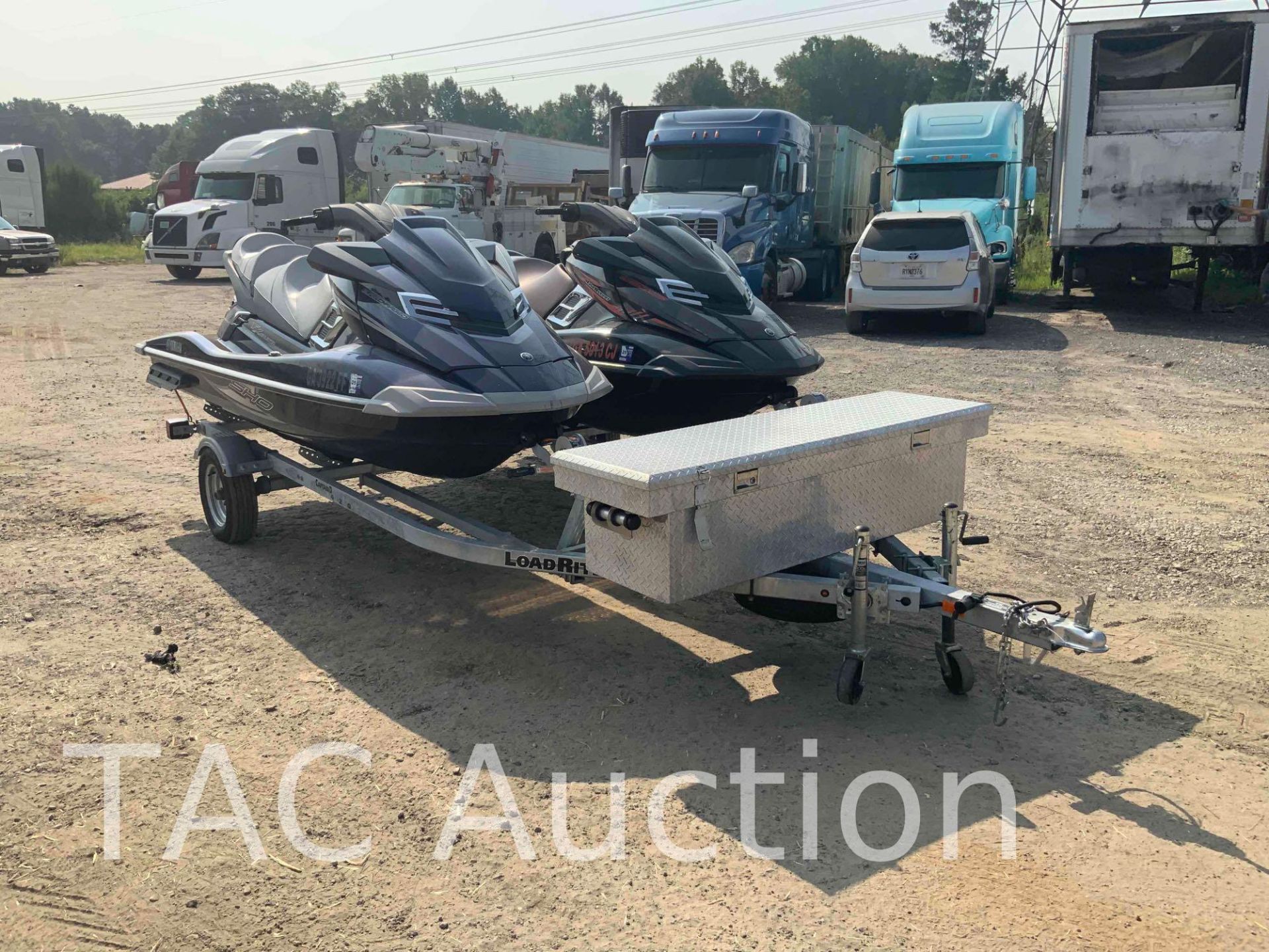 (2) 2012 Yamaha Waverunners FXSHO & FX Cruiser W/ Trailer - Image 3 of 44