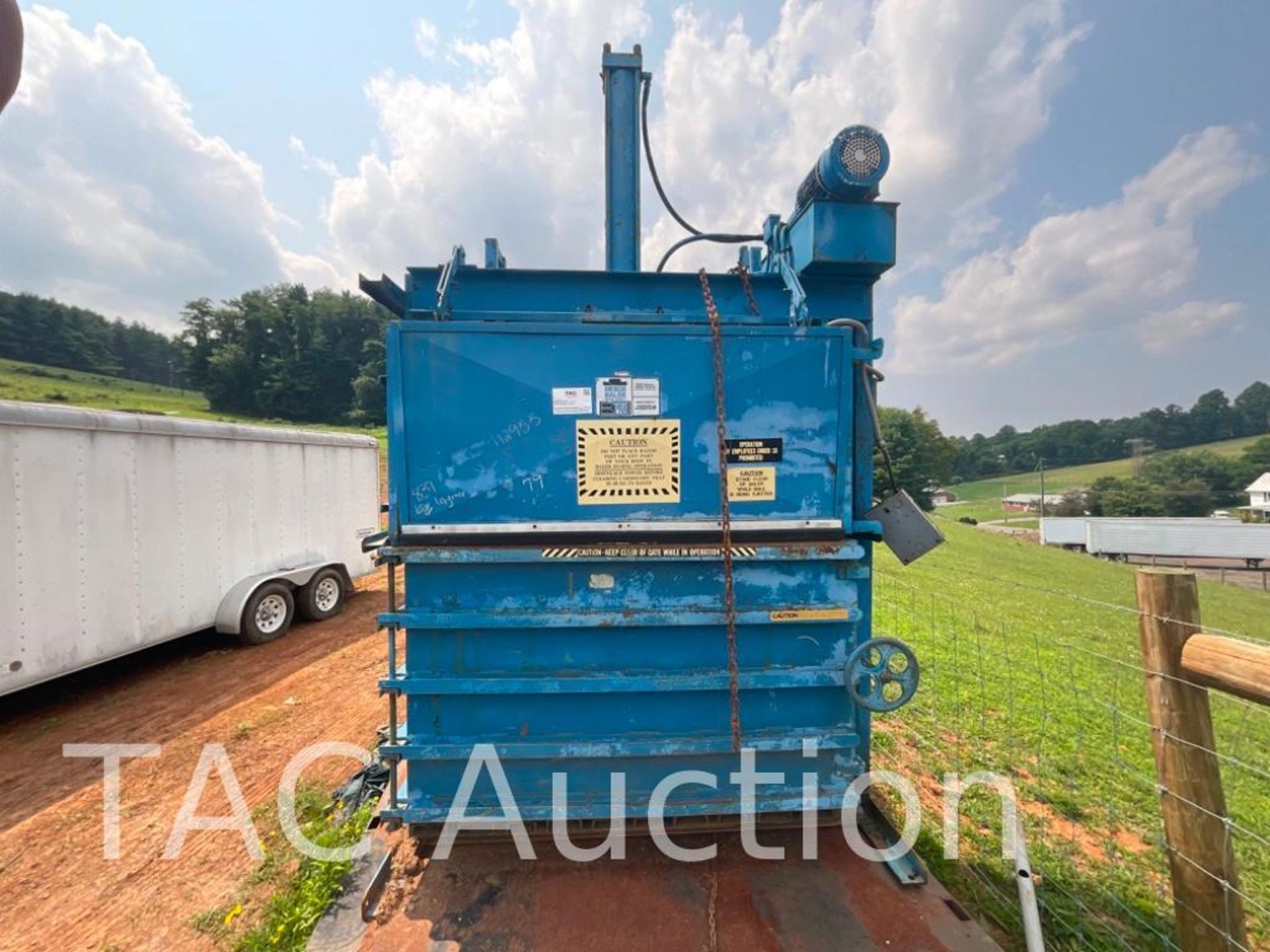 American Baler Hydraulic Cardboard Baler - Image 2 of 13