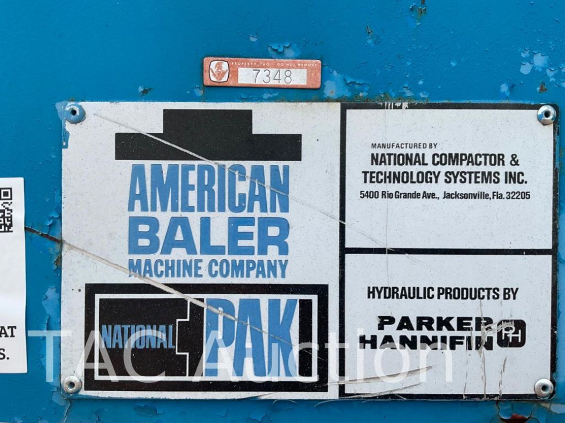 American Baler Hydraulic Cardboard Baler - Image 13 of 13