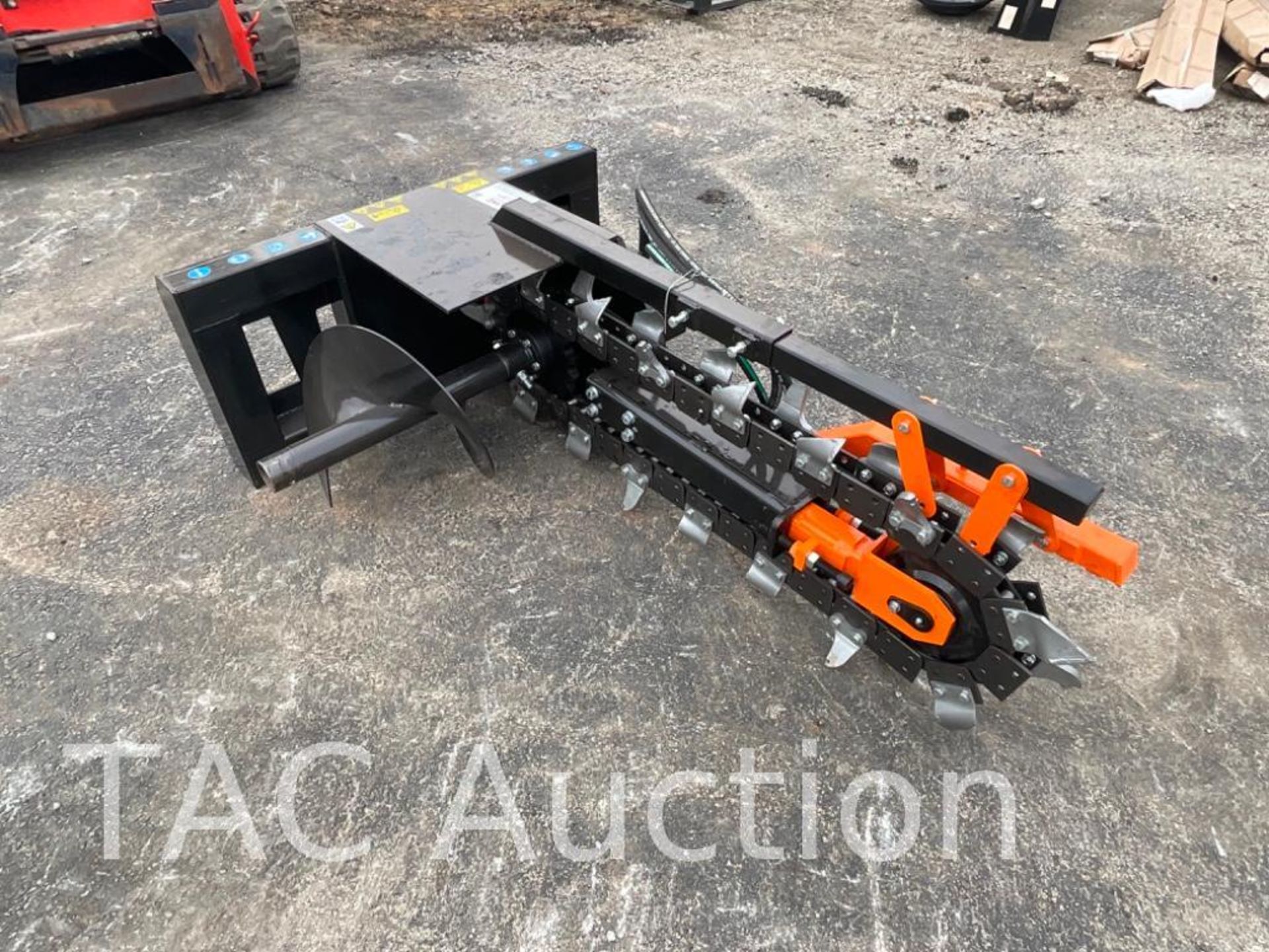 New 2023 Skid Steer Trencher Attachment - Image 2 of 5