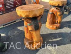 Wooden Horse Table
