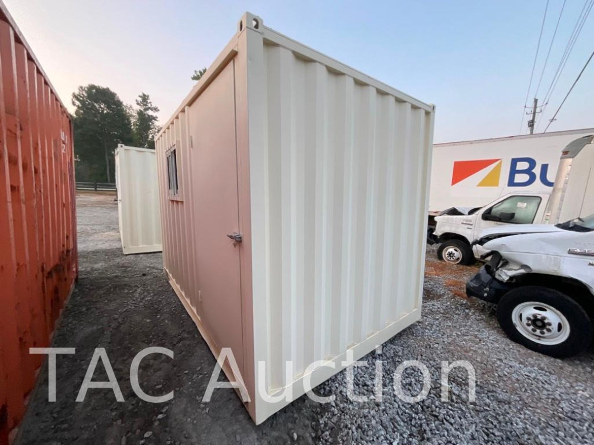 New 12ft Mobile Office/Storage Container - Image 4 of 14