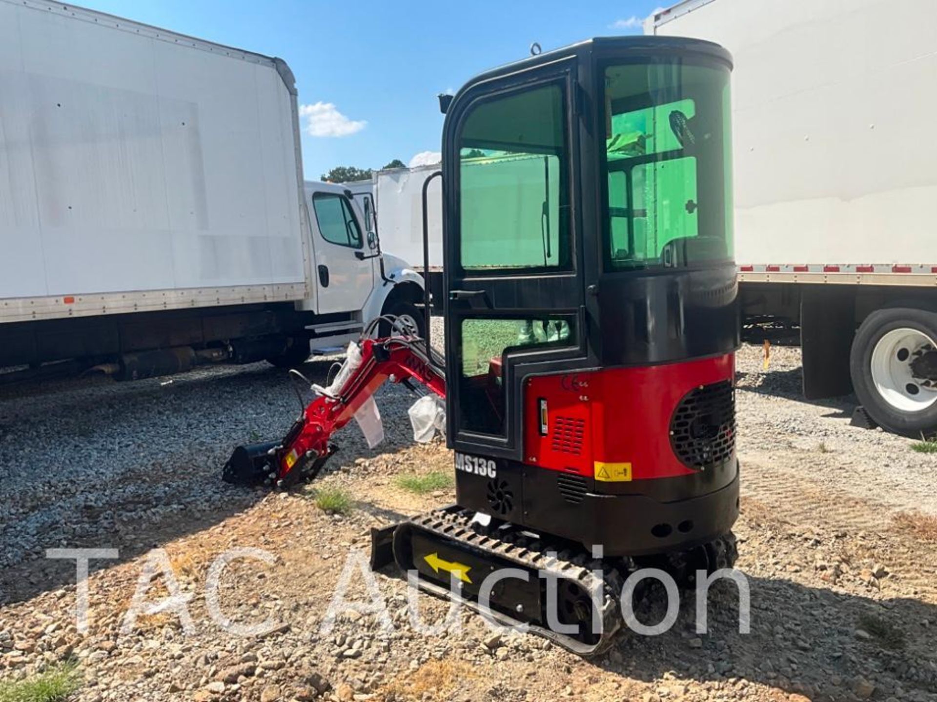 New 2023 MMS (MS13C) Enclosed Cab Mini Excavator - Image 4 of 21