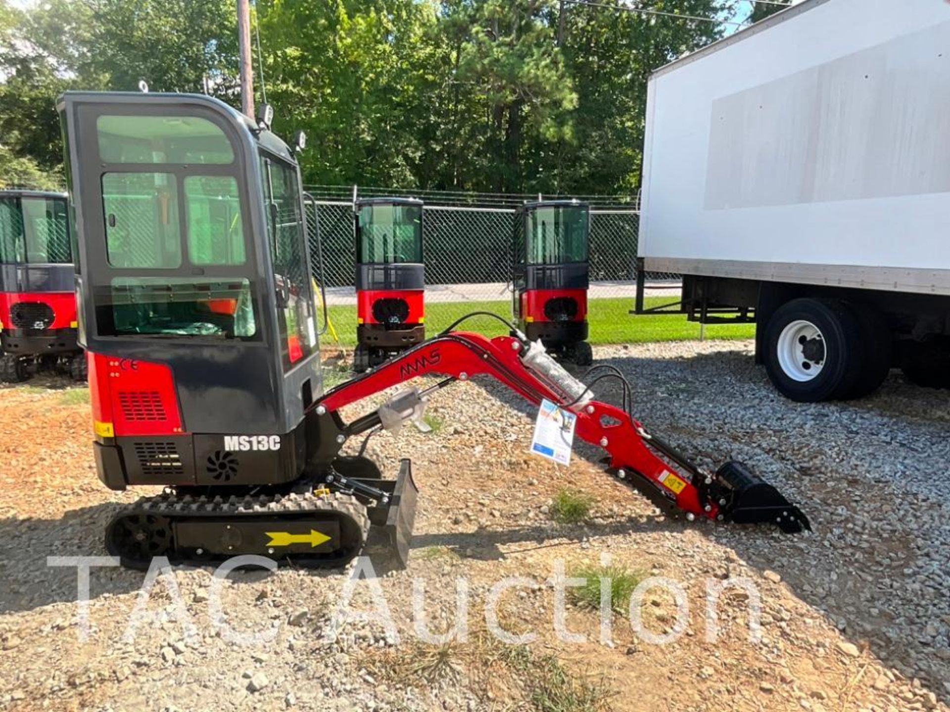 New 2023 MMS (MS13C) Enclosed Cab Mini Excavator - Image 8 of 21