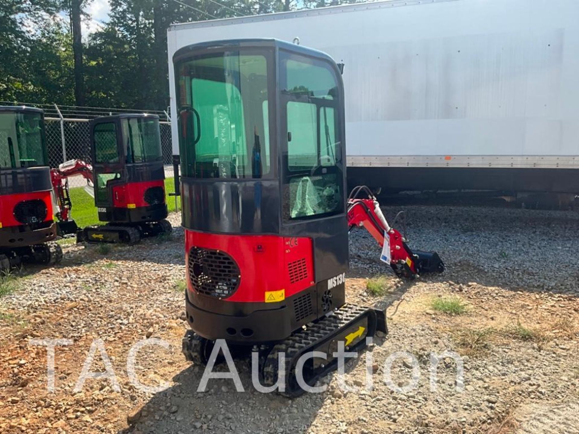 New 2023 MMS (MS13C) Enclosed Cab Mini Excavator - Image 6 of 21