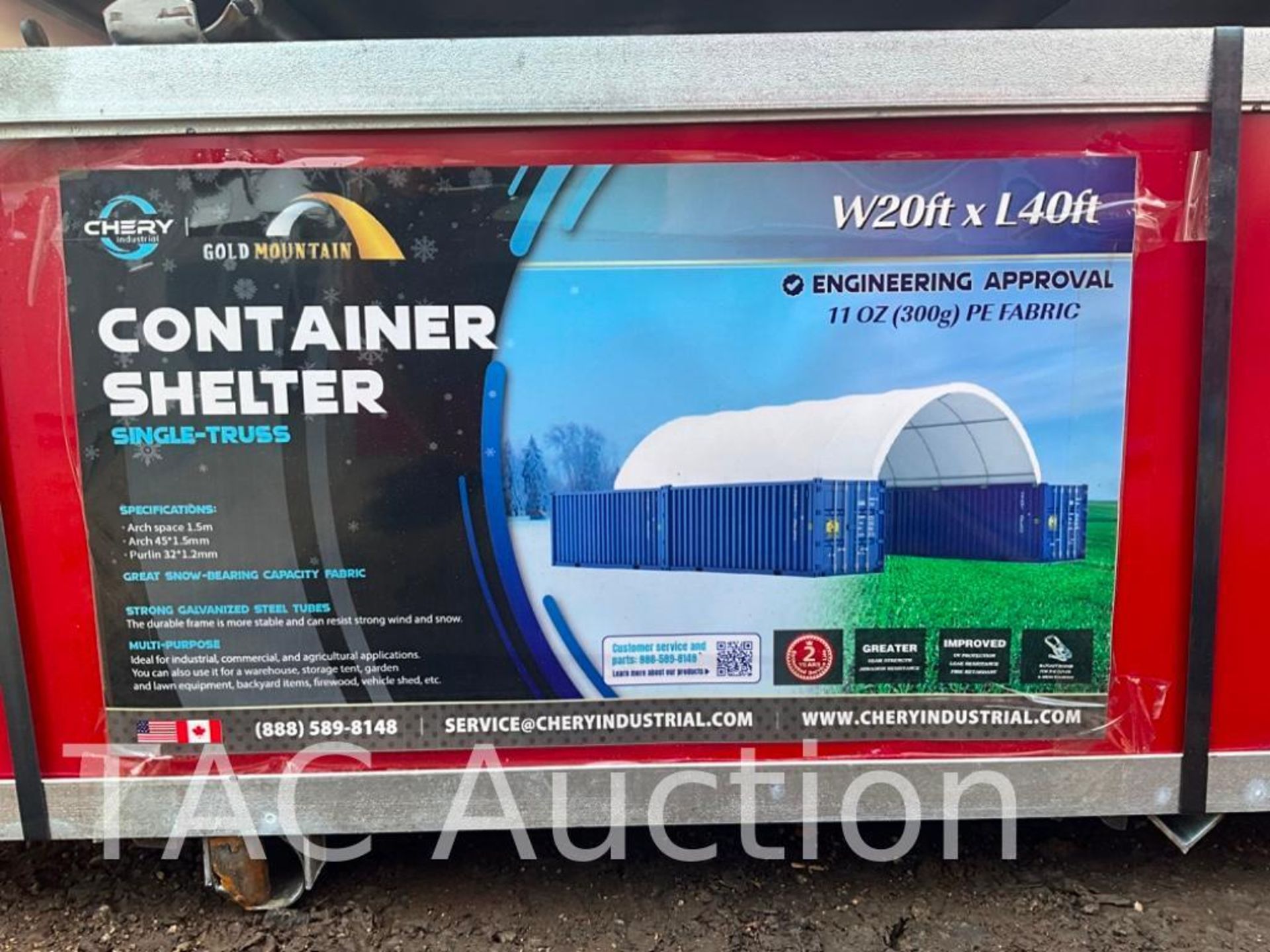 New 2023 Chery Industrial 20X40 Container Shelter