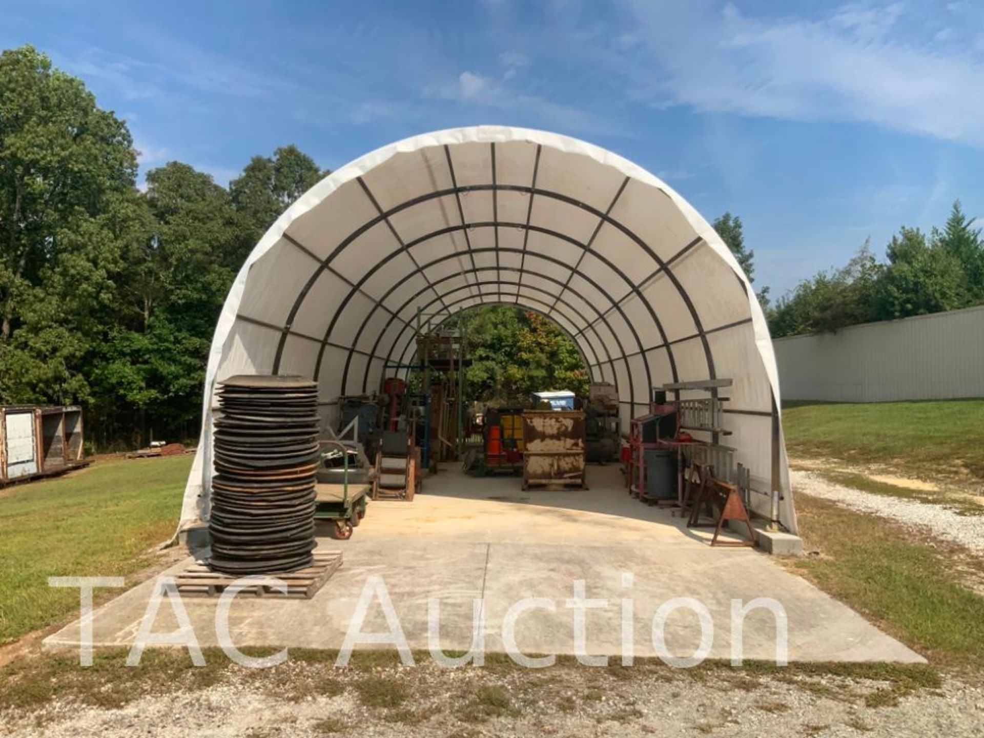54ft Long Military Shelter - Image 6 of 17