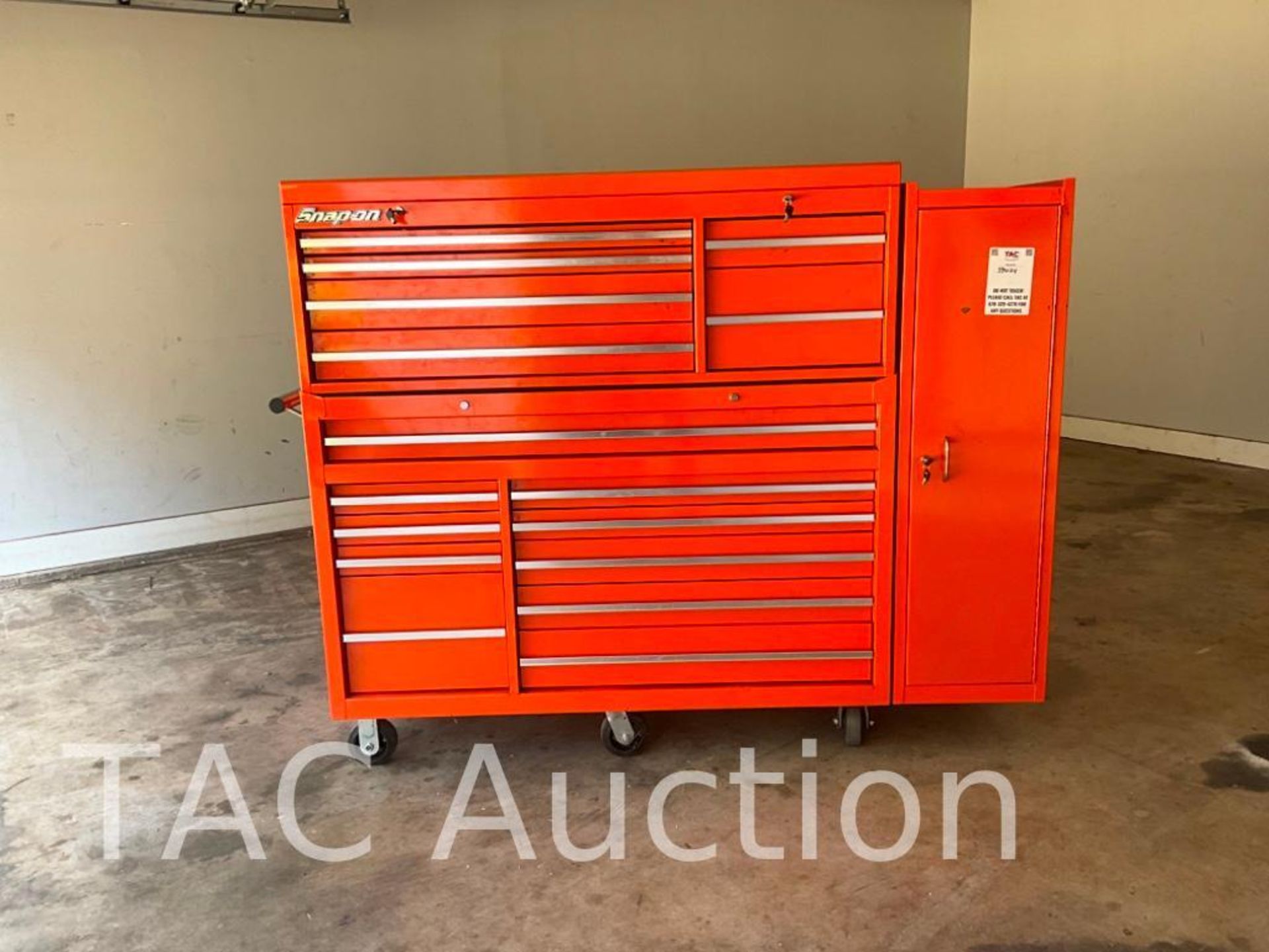 Snap-On Rolling Tool Chest W/ Side Locker