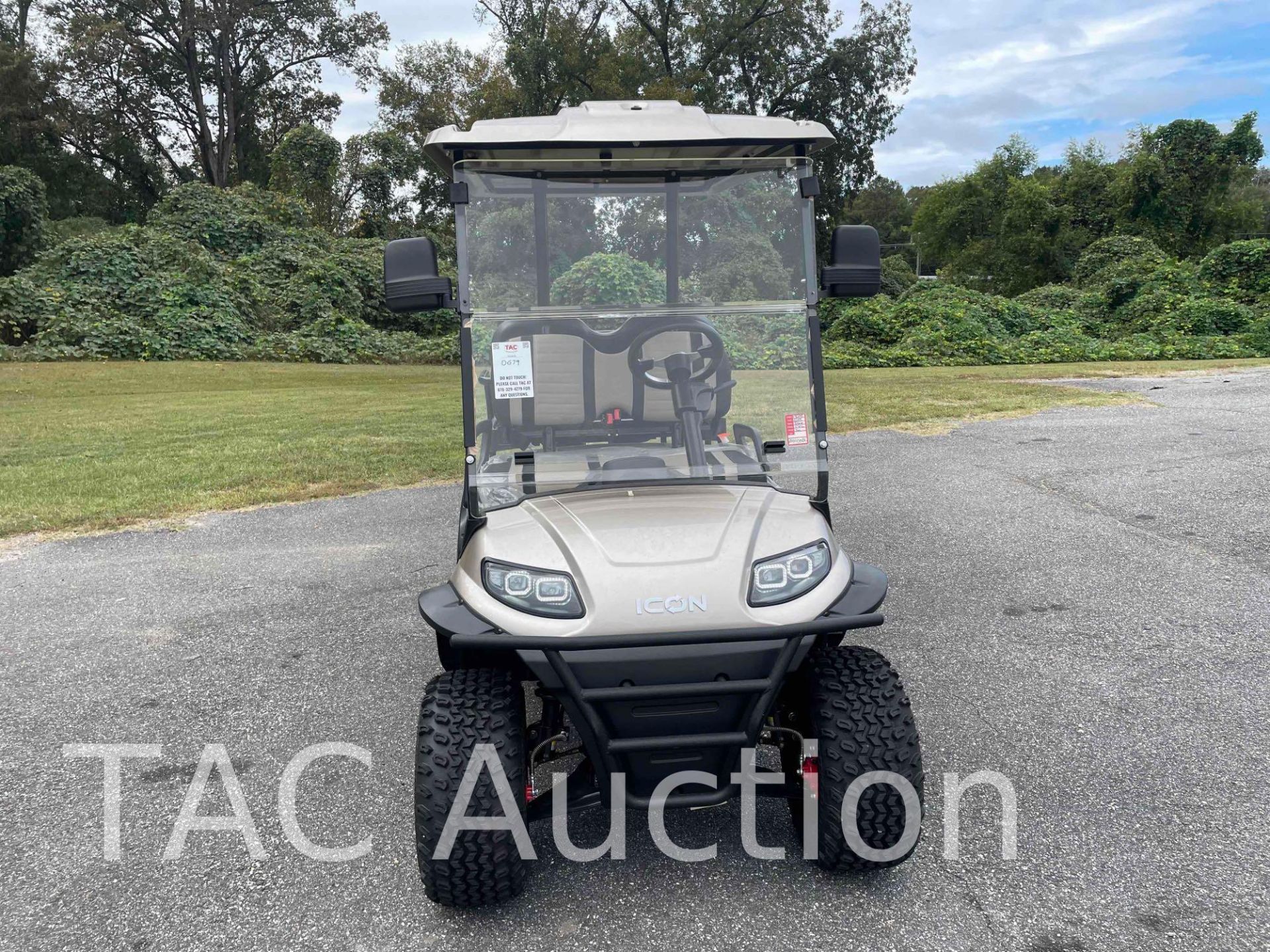 New 2023 ICON i40L Electric Golf Cart W/ Charger - Image 8 of 25