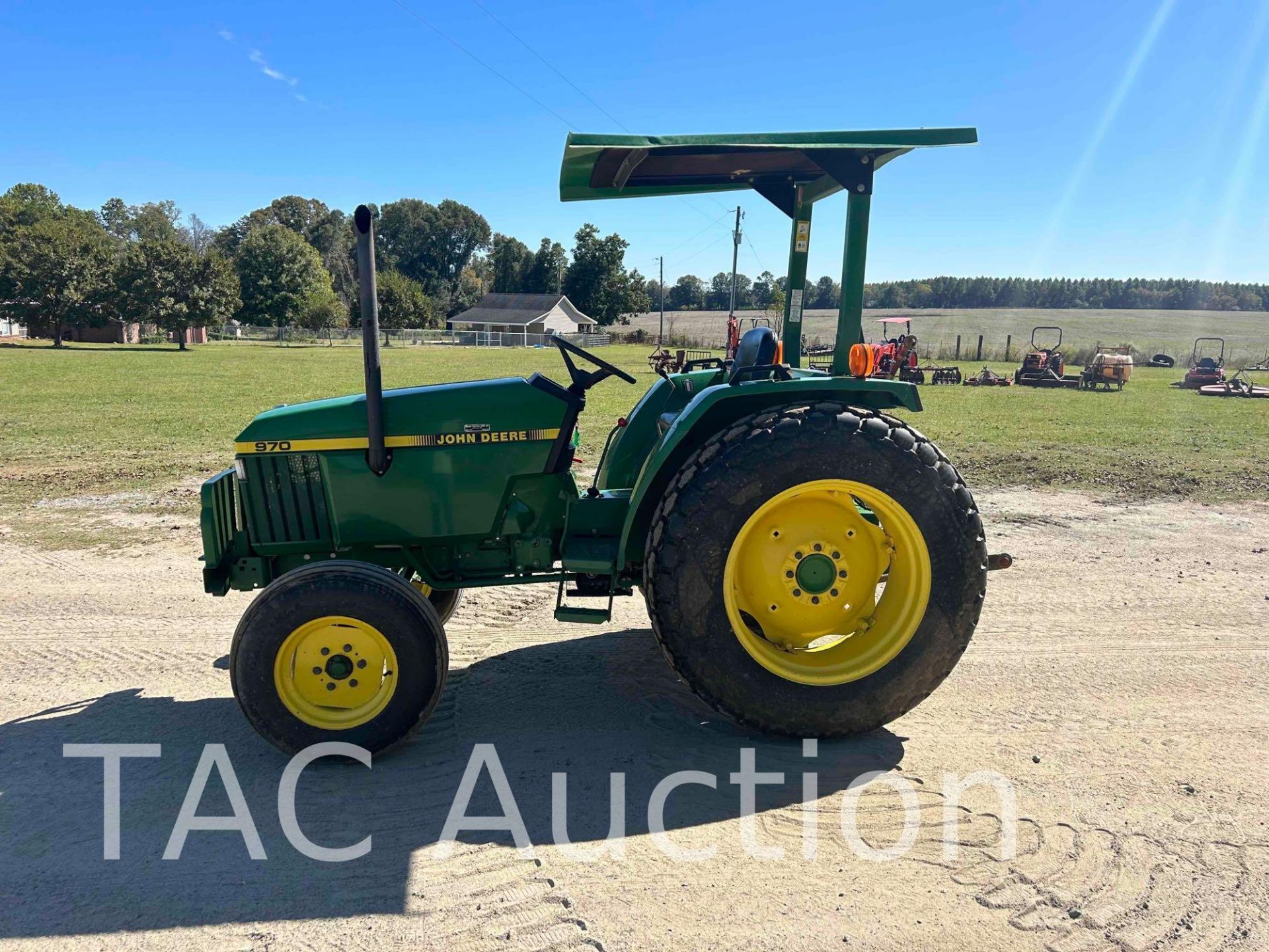 1996 John Deere 970 Tractor W/ Front End Loader