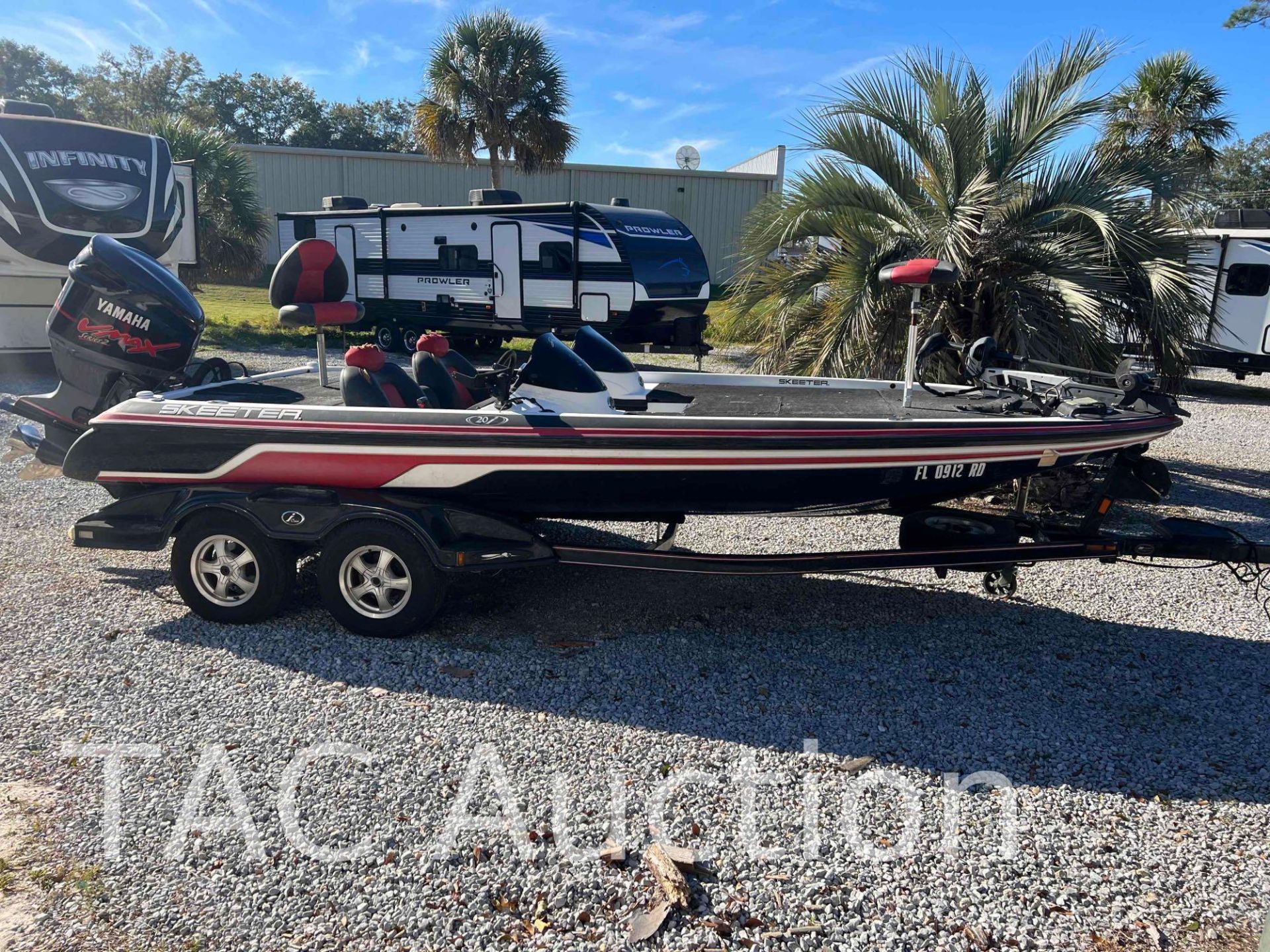 2009 20ft Skeeter 20i Bass Boat W/ Trailer - Image 6 of 91