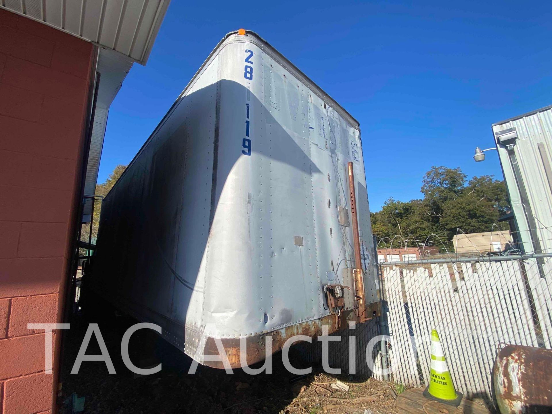 28ft Storage Dry Van Trailer