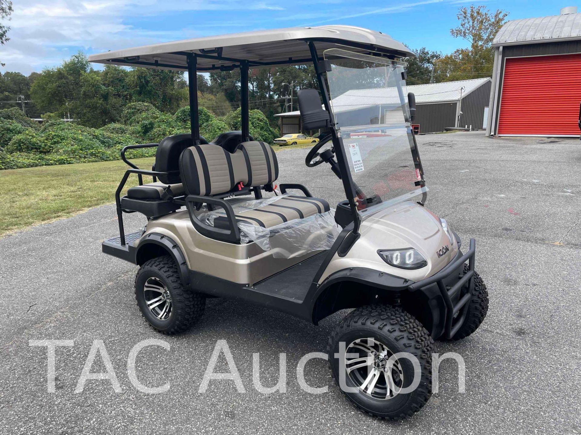 New 2023 ICON i40L Electric Golf Cart W/ Charger - Image 7 of 25