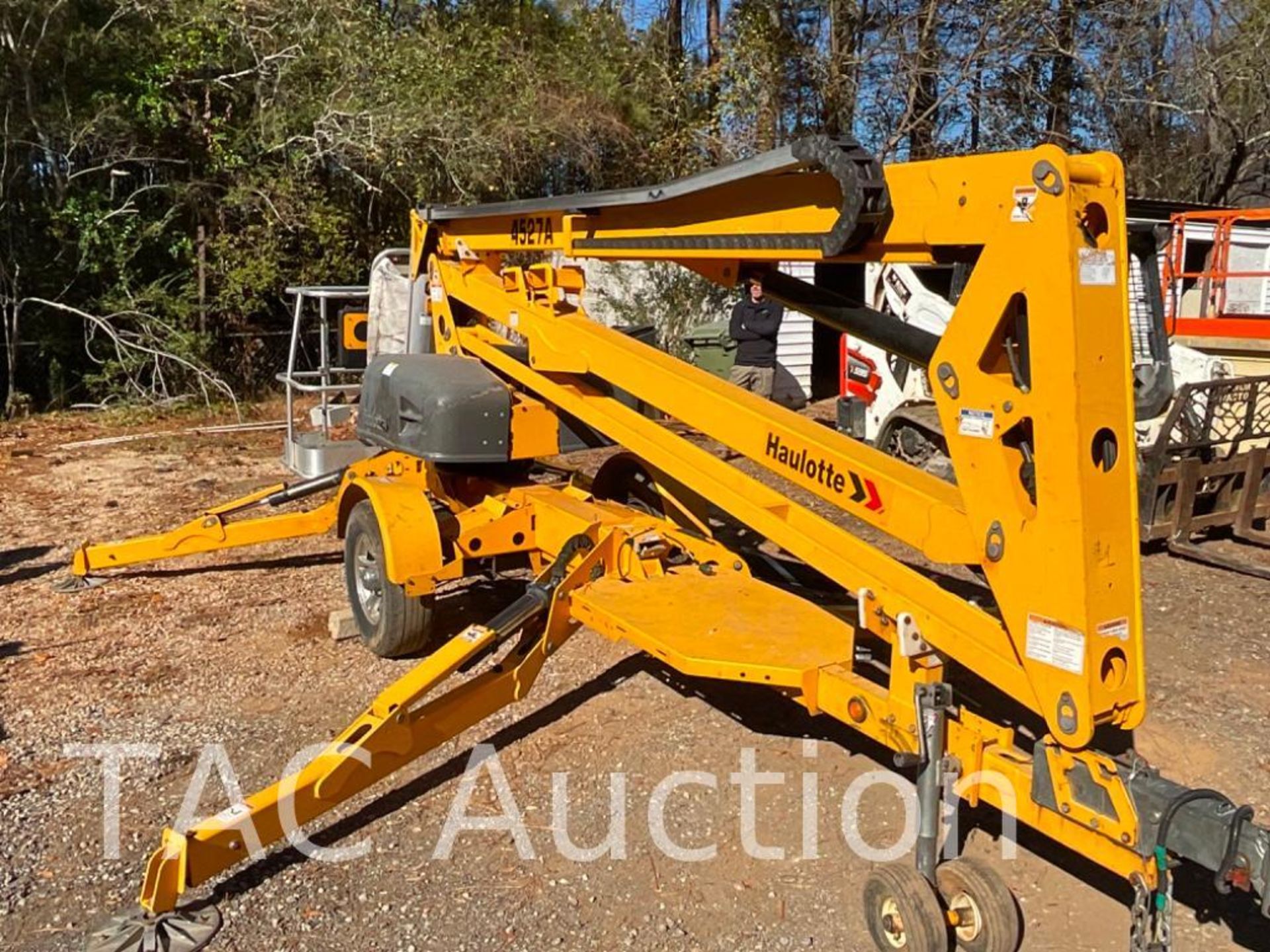 2017 Haulotte 45A17 Towable Articulated/Telescopic Boom Lift