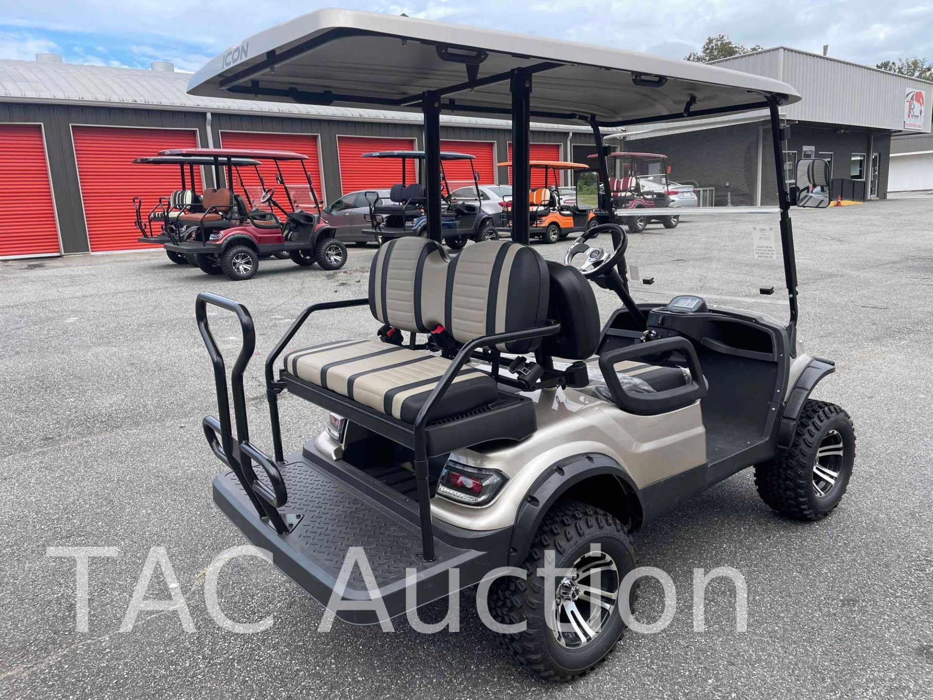 New 2023 ICON i40L Electric Golf Cart W/ Charger - Image 5 of 25