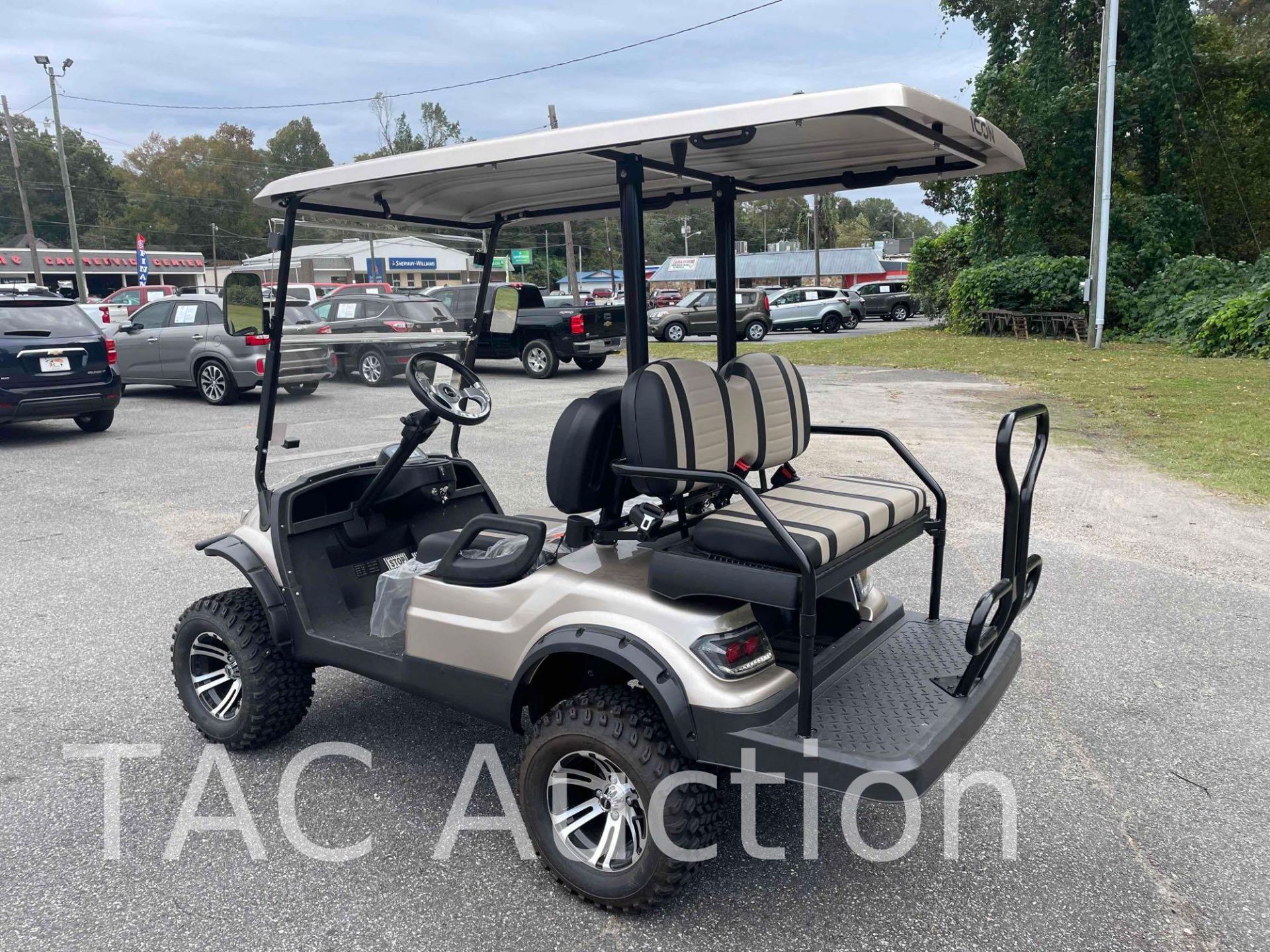 New 2023 ICON i40L Electric Golf Cart W/ Charger - Image 3 of 25