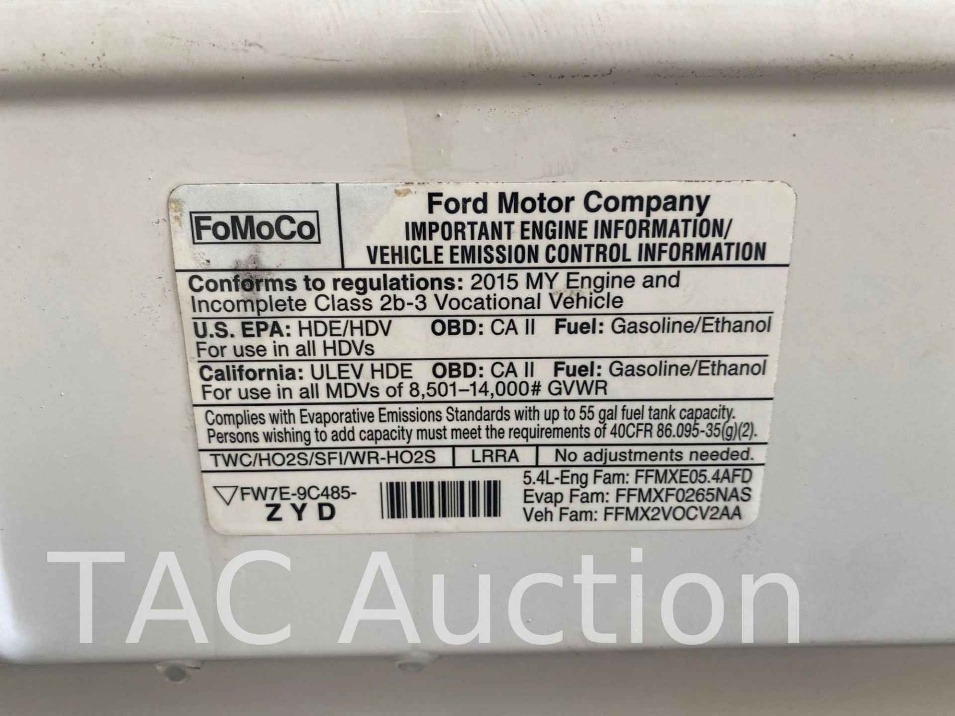 2015 Ford Econoline E-350 12ft Box Truck - Bild 44 aus 44