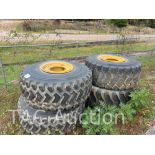 Set of (4) 29.5R25 Caterpillar 980 Tires