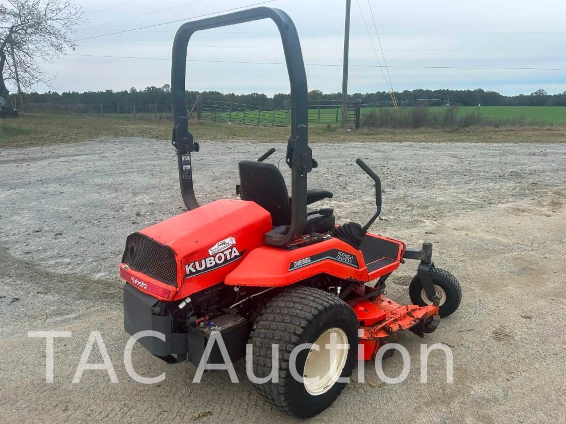 2003 Kubota ZD21 60in Zero Turn Lawn Mower - Image 3 of 11