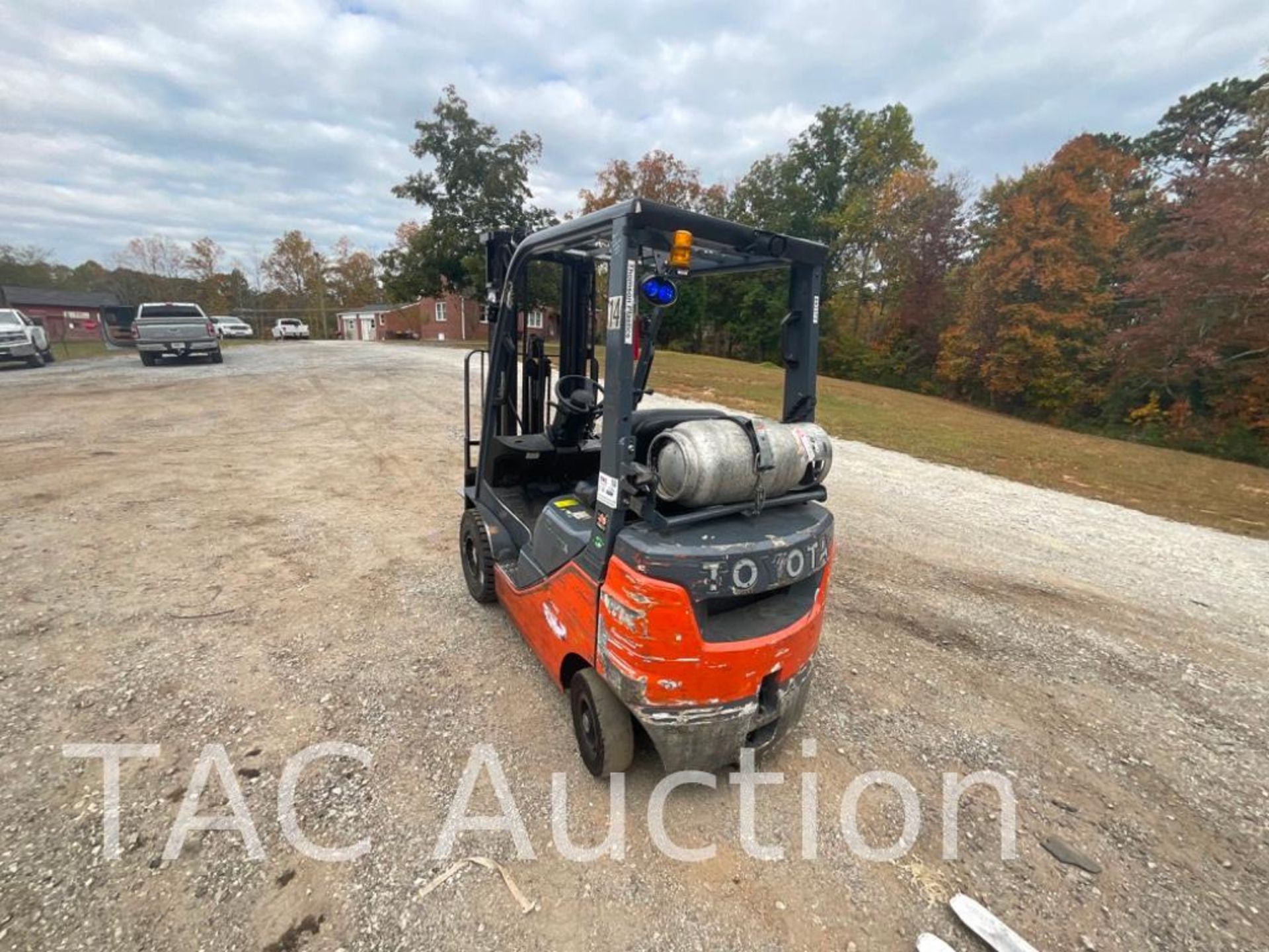 2021 Toyota 8FGU18 3,5000lb Forklift - Image 3 of 19