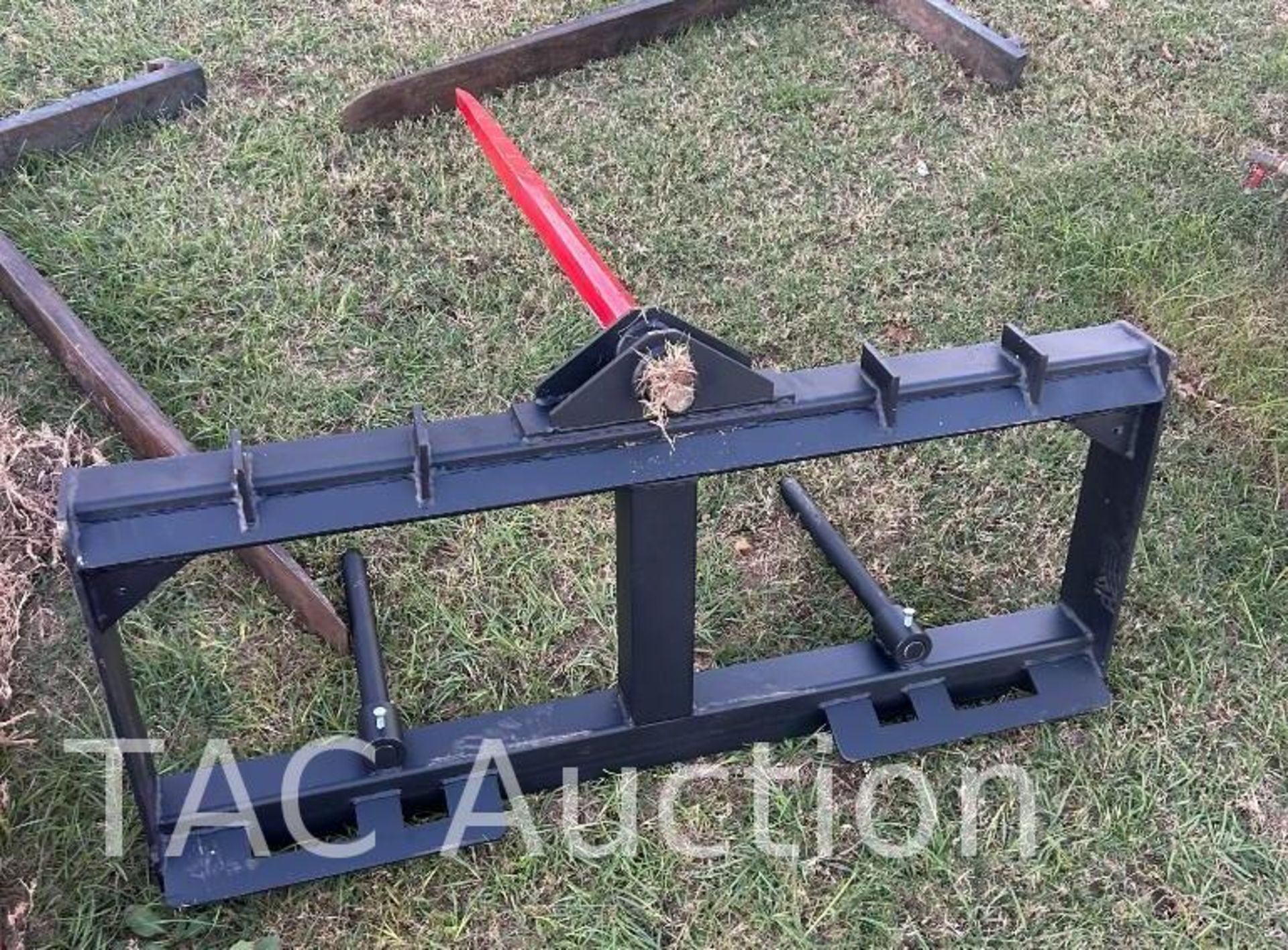 New Skid Steer Hay Spear Attachment - Image 2 of 3