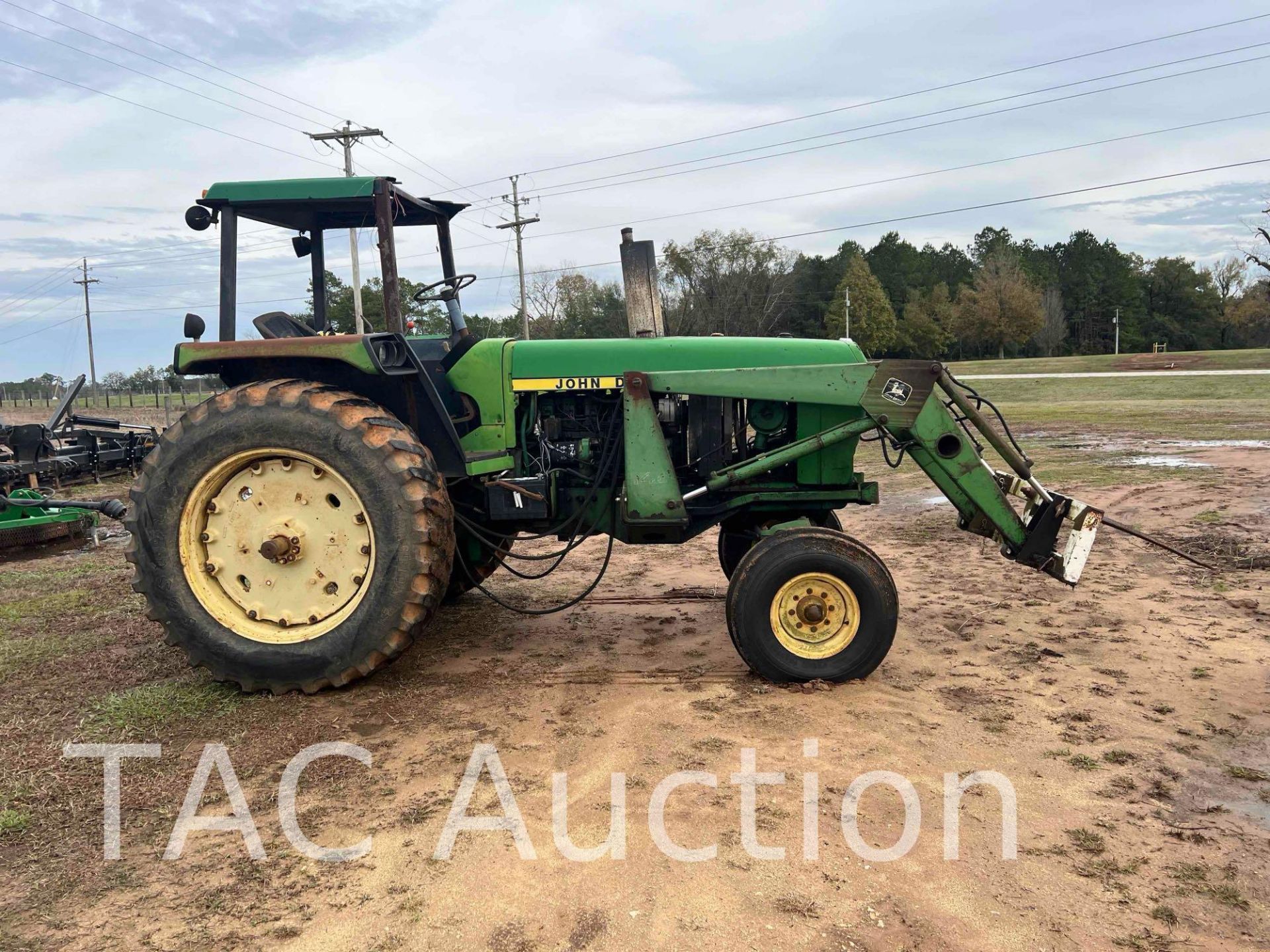 John Deere 4050 Tractor W/ Front End Loader - Image 6 of 50