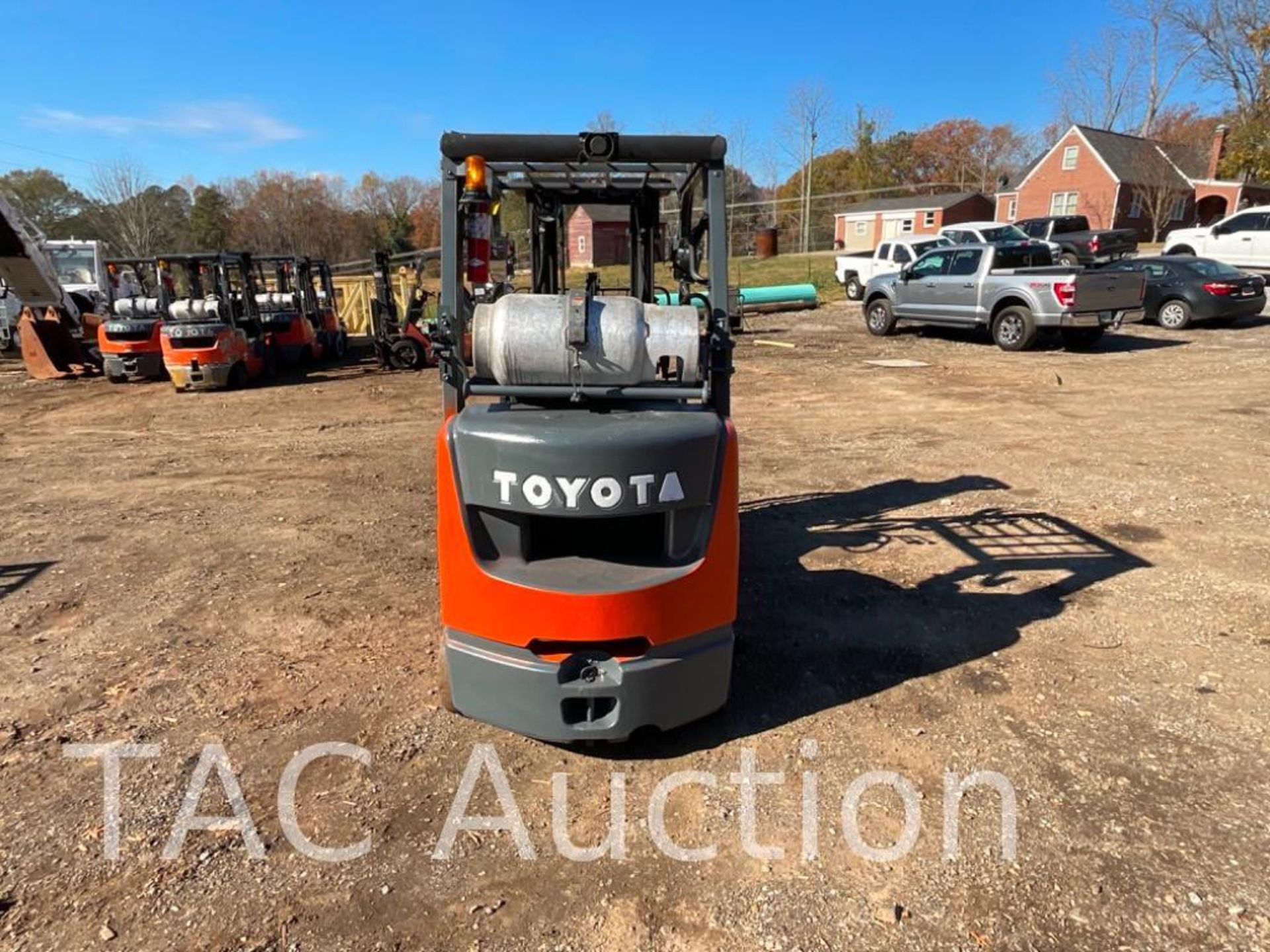 Toyota 8FGCU25 5,000lb Forklift - Image 4 of 24