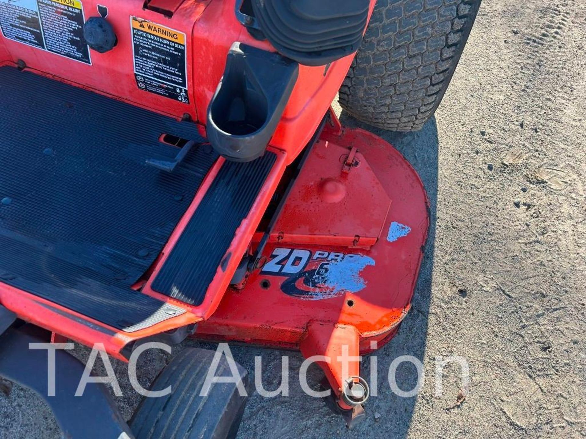 2003 Kubota ZD21 60in Zero Turn Lawn Mower - Image 10 of 12