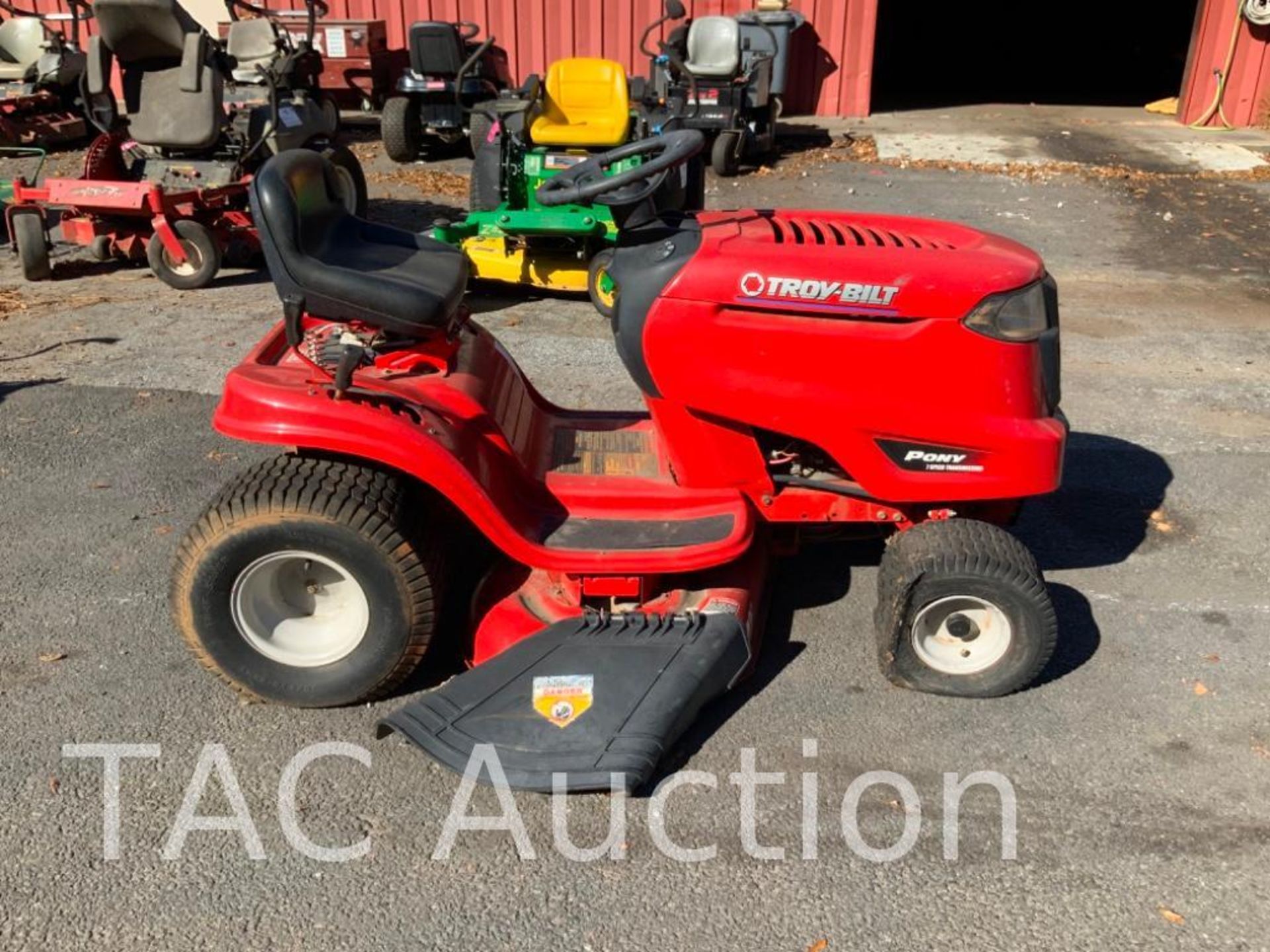 2011 Troy-Bilt Pony 42in Riding Lawn Mower - Image 6 of 20