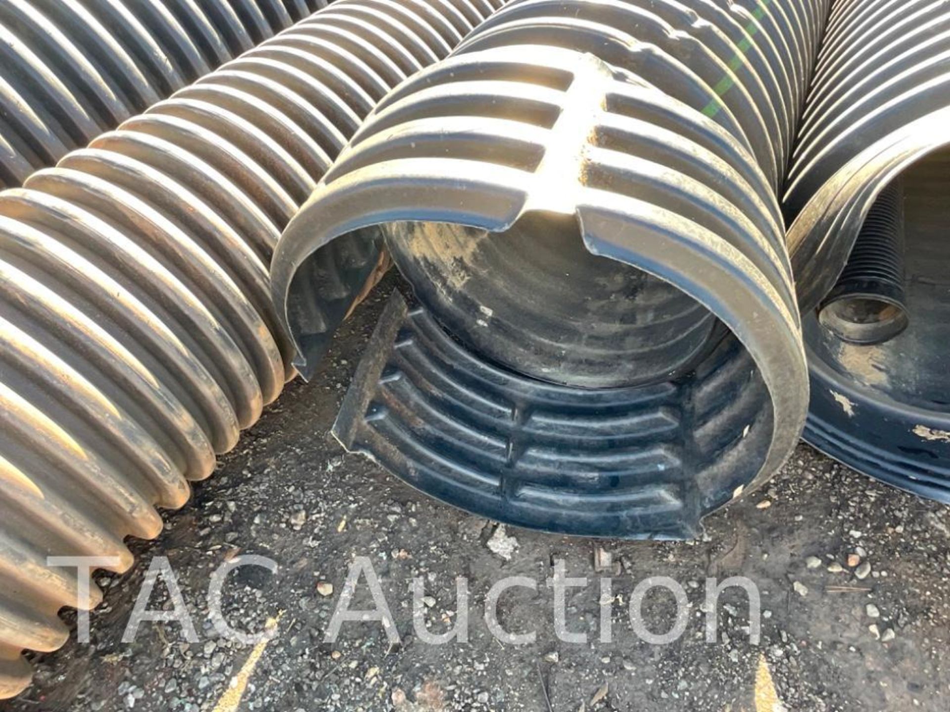 20ft Corrugated Plastic Pipe - Image 2 of 7