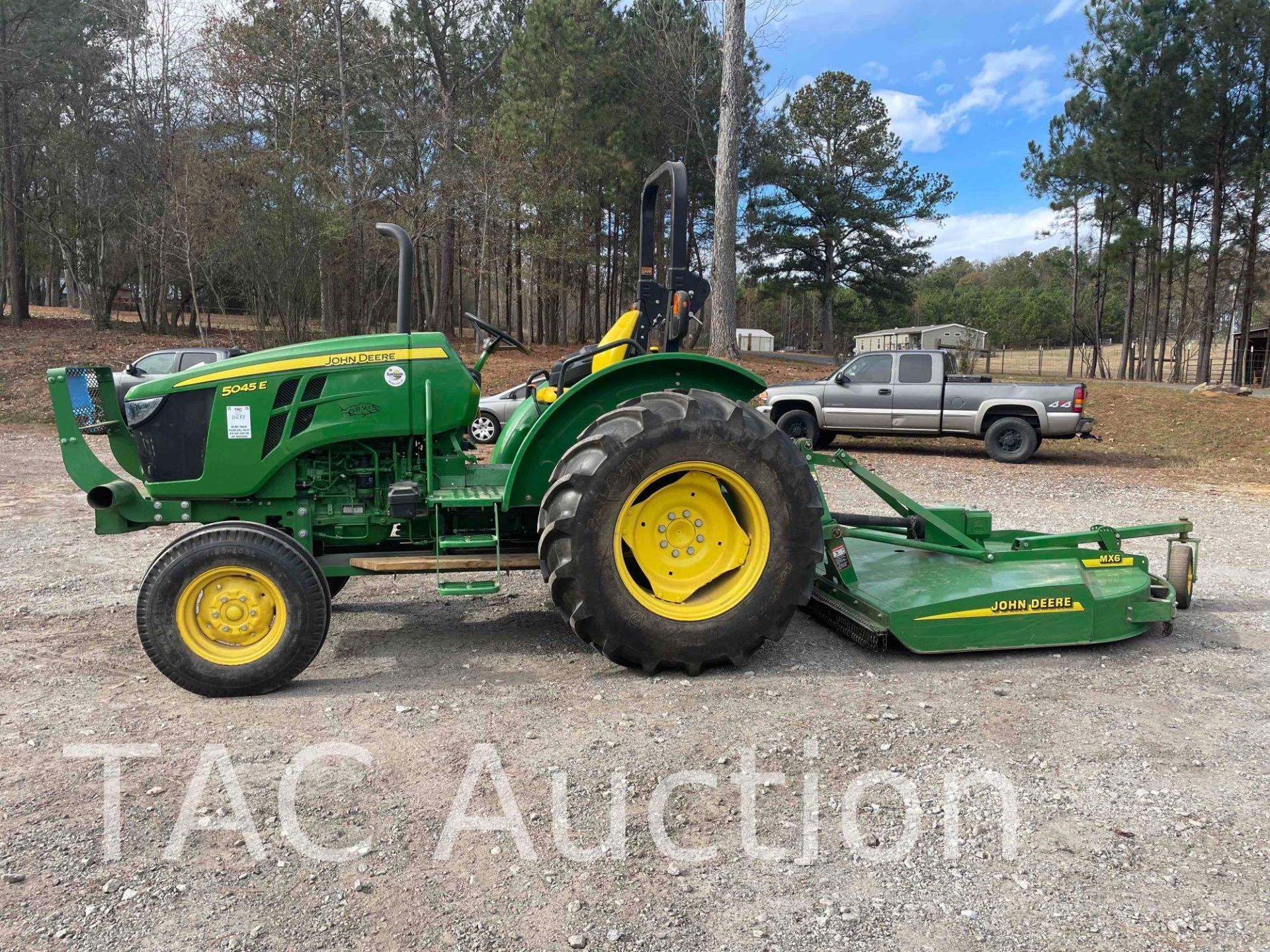 2018 John Deere 5045E Tractor W/ MX6 Bush Hog - Image 2 of 35